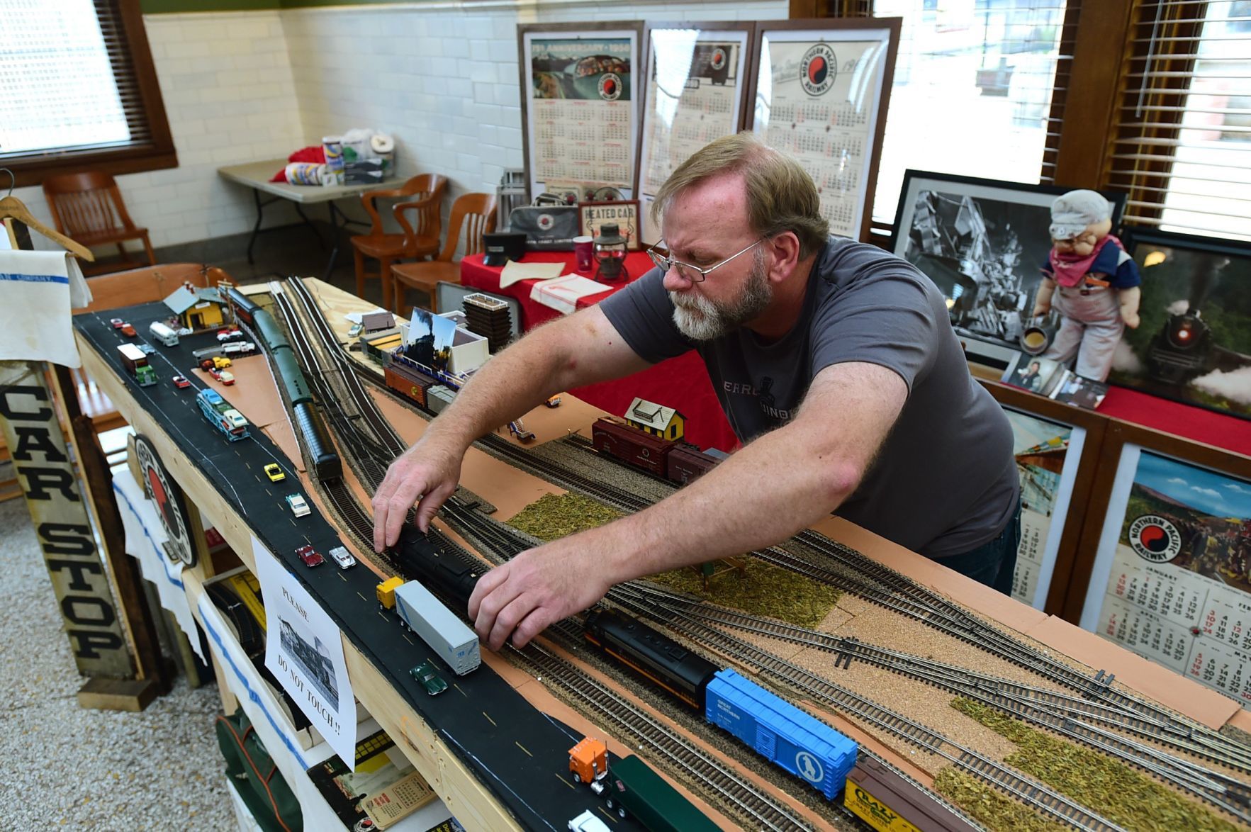 Train day memorabilia